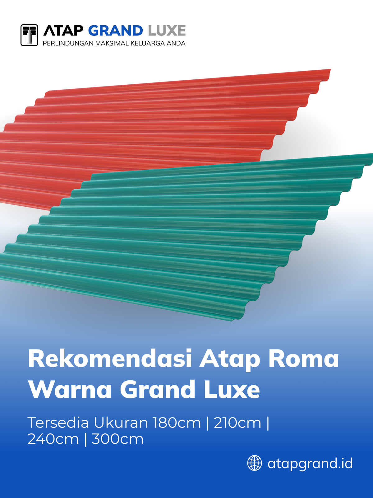 Rekomendasi Atap Roma Warna Grand Luxe