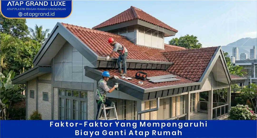 Faktor-faktor yang Mempengaruhi Biaya Ganti Atap Rumah