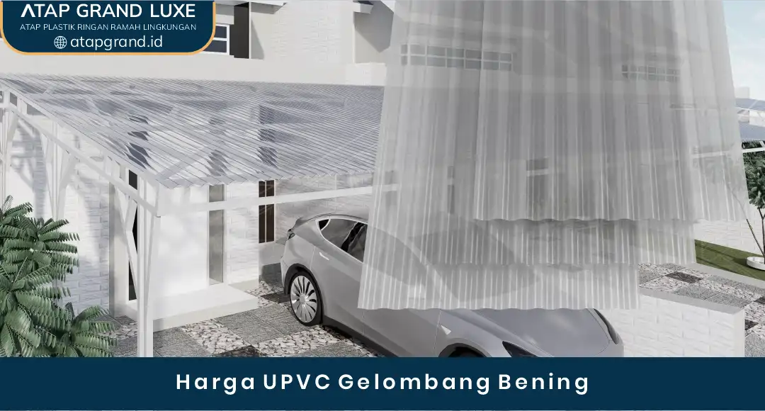 Harga uPVC Gelombang Bening