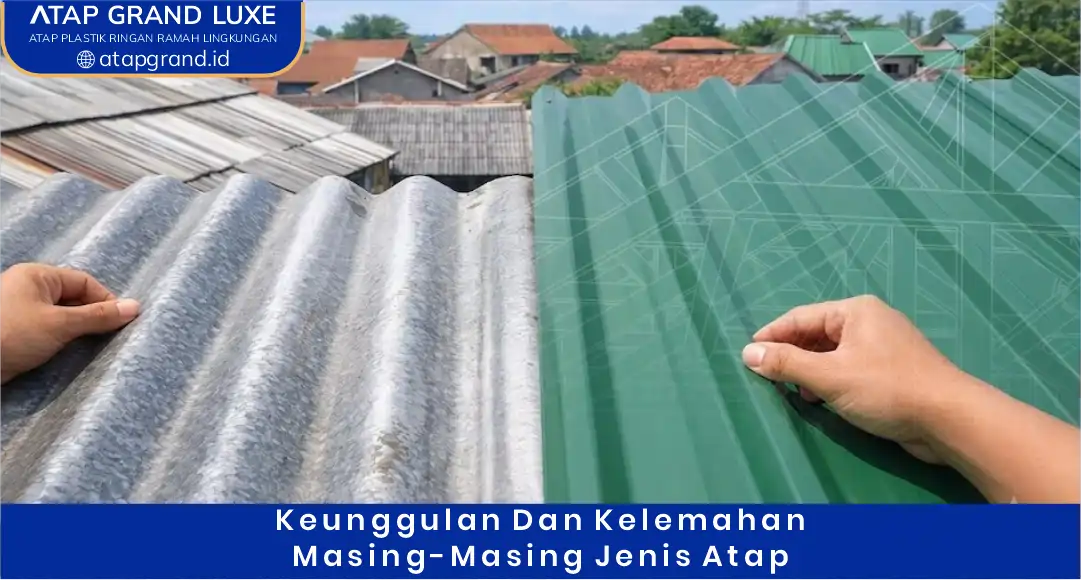 03 Keunggulan dan Kelemahan Masing-Masing Jenis Atap