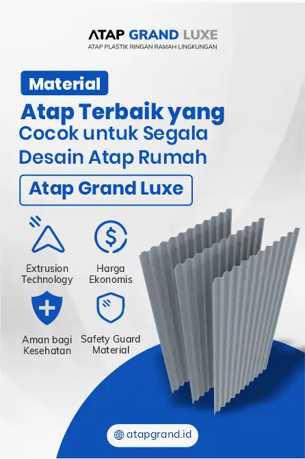 Material Atap Terbaik yang Cocok untuk Segala Desain Atap Rumah