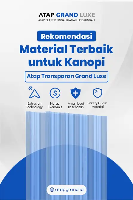 Rekomendasi Material Kanopi Terbaik untuk Kanopi