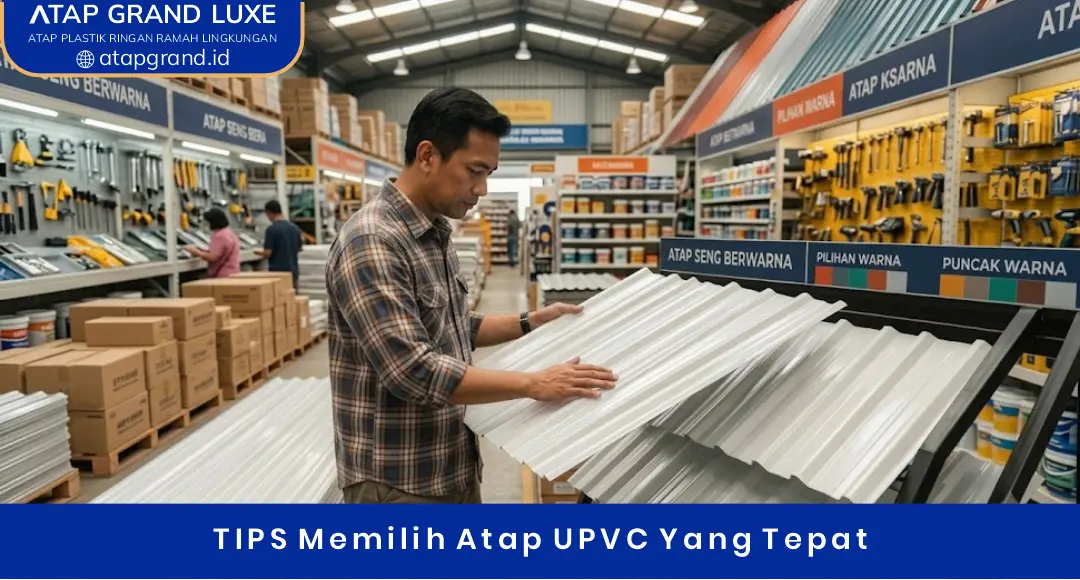 Tips Memilih Atap UPVC yang Tepat
