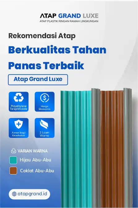 Rekomendasi Atap Berkualitas Tahan Panas Terbaik