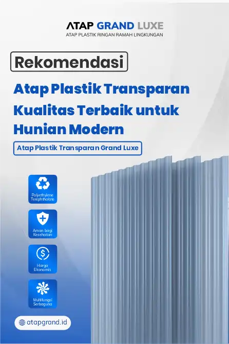 Rekomendasi Atap Plastik Transparan Kualitas Terbaik untuk Hunian Modern