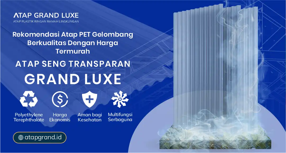 Rekomendasi Atap PET Gelombang Berkualitas dengan Harga Termurah