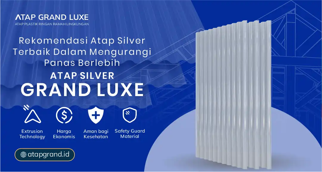 Rekomendasi Atap Silver Terbaik dalam Mengurangi Panas Berlebih