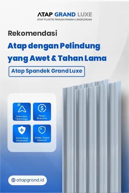 Rekomendasi Atap dengan Pelindung yang Awet dan Tahan Lama 