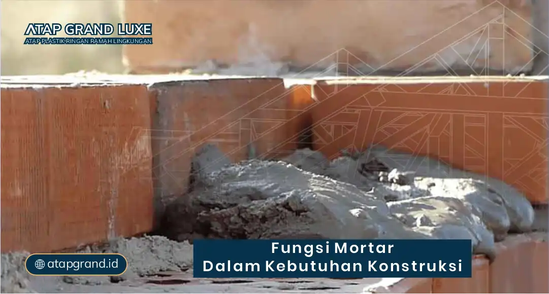 Fungsi Mortar dalam Kebutuhan Konstruksi