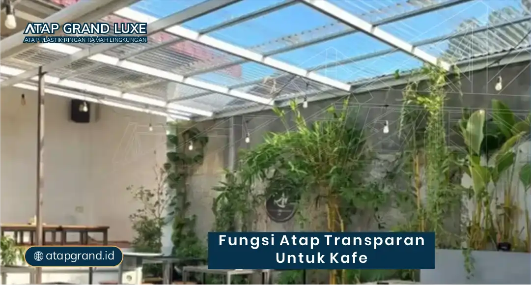 Fungsi Atap Transparan untuk Kafe