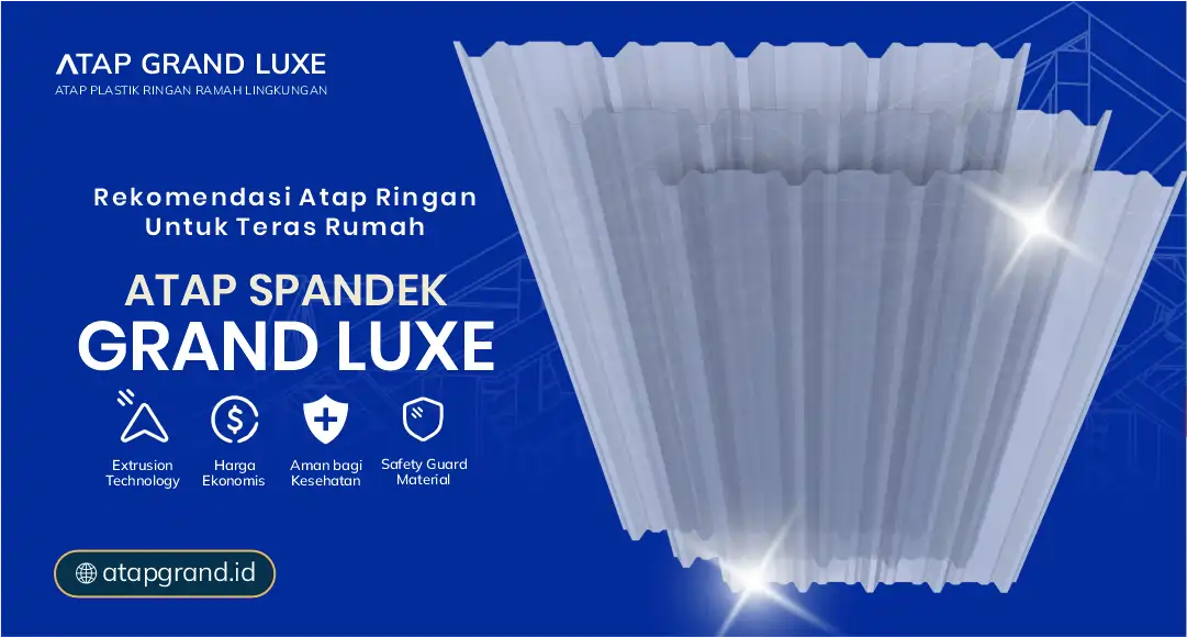 Rekomendasi Atap Ringan untuk Teras Rumah