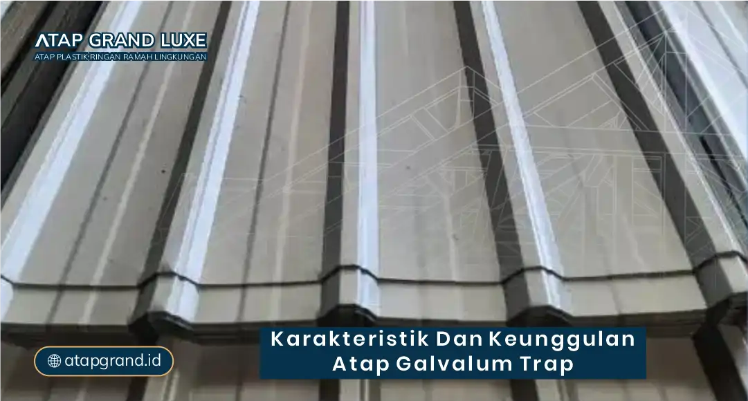 Karakteristik dan Keunggulan Atap Galvalum Trap