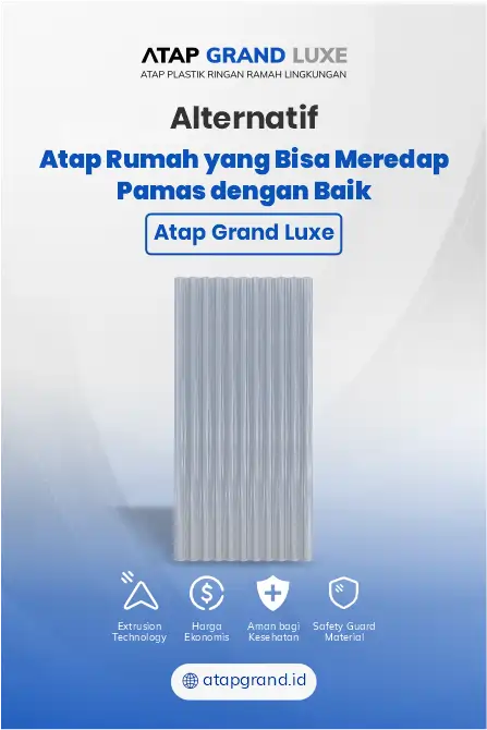 Alternatif Atap Rumah yang Bisa Meredam Panas dengan Baik 