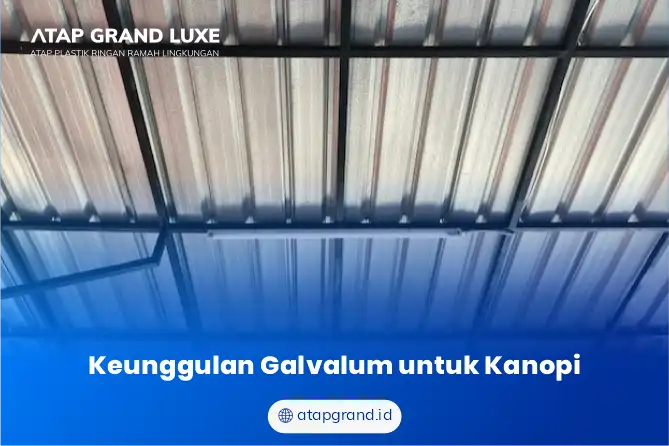 Keunggulan Galvalum untuk Kanopi