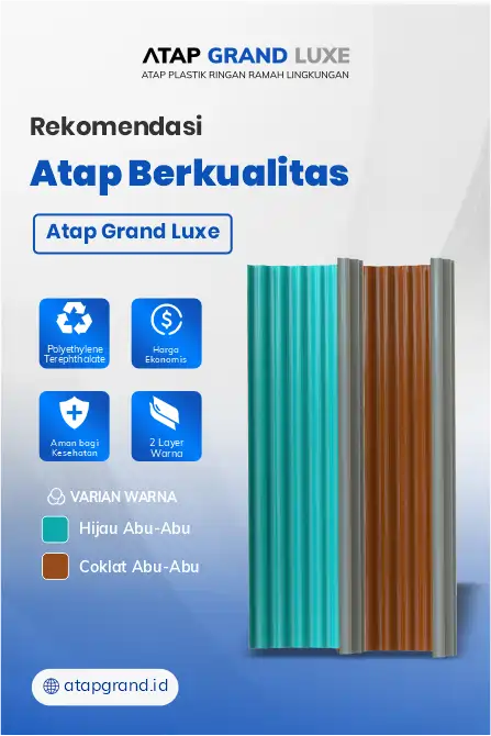 Rekomendasi Atap Warna Roma Kualitas Terbaik dengan Harga Termurah