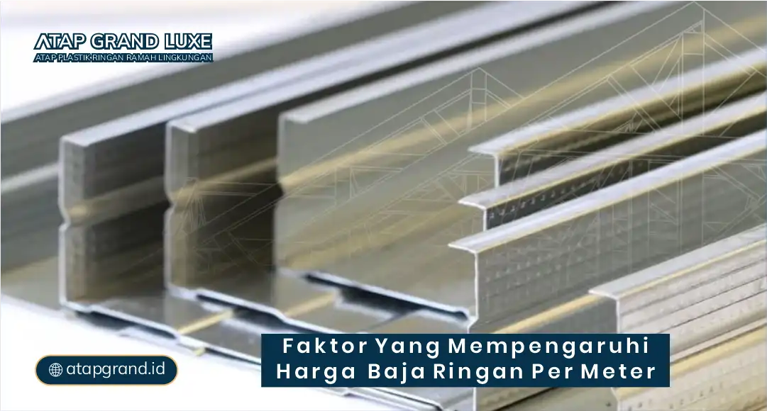 Faktor yang Mempengaruhi Harga Rangka Baja Ringan per Meter