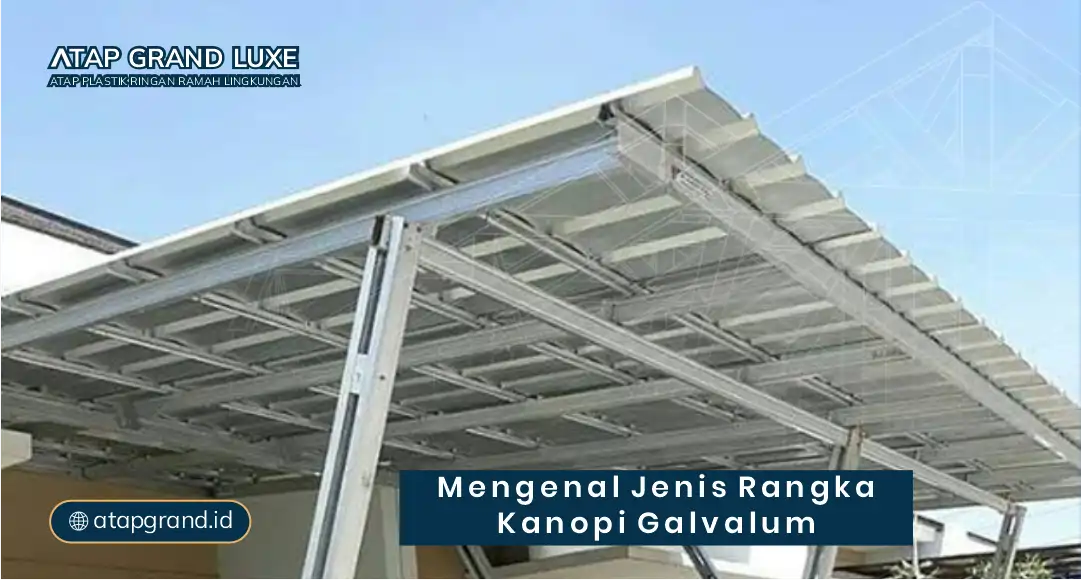 Mengenal Jenis Rangka Kanopi Galvalum