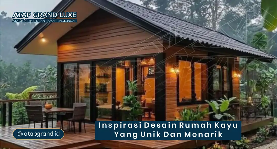 Inspirasi Desain Rumah Kayu yang Unik dan Menarik (2)