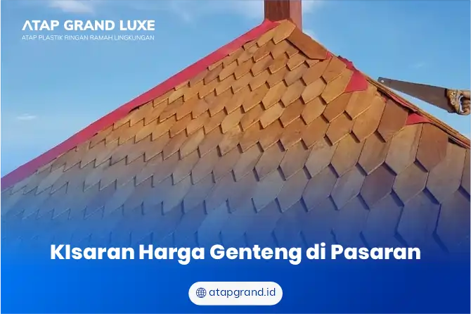 Kisaran Harga Genteng di Pasaran