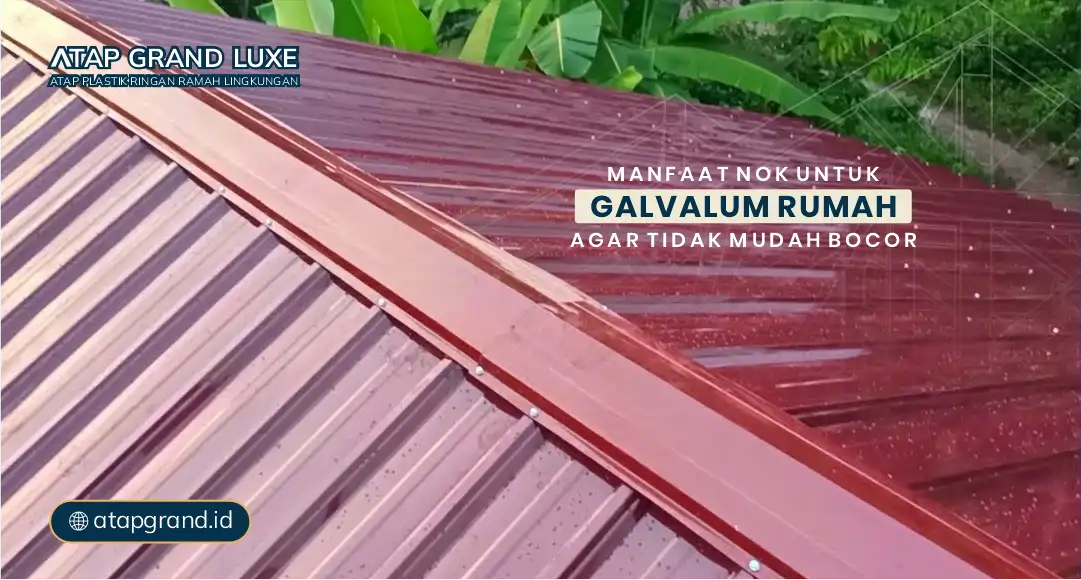 Manfaat Nok untuk Galvalum Rumah agar Tidak Mudah Bocor