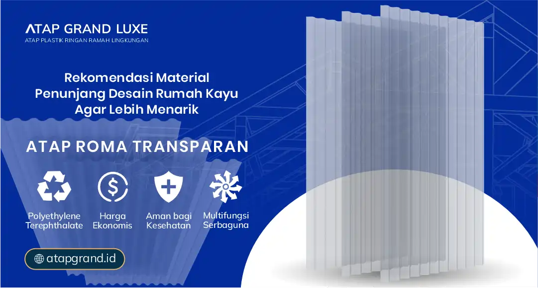 Rekomendasi Material Penunjang Desain Rumah Kayu agar Lebih Menarik