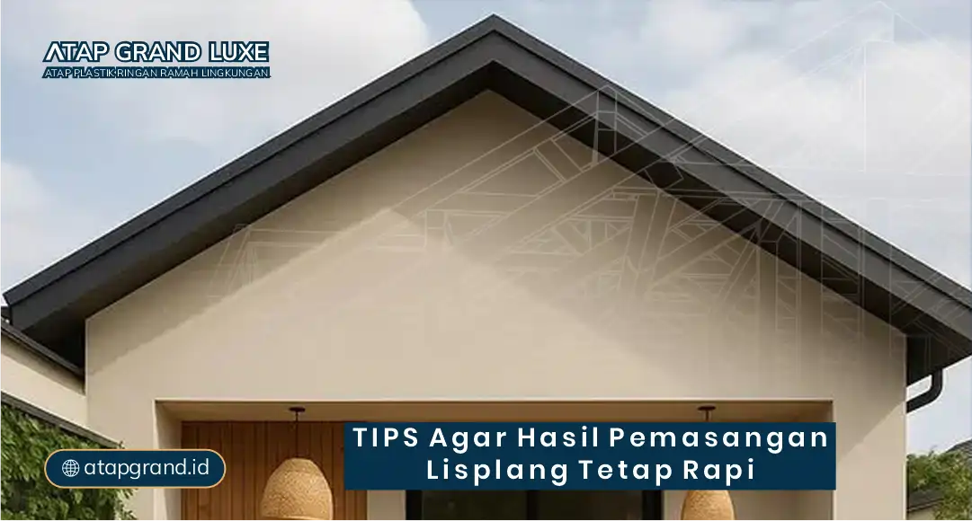 Tips Agar Hasil Pemasangan Lisplang Tetap Rapi