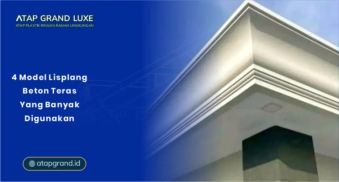 4 Model Lisplang Beton Teras yang Banyak Digunakan