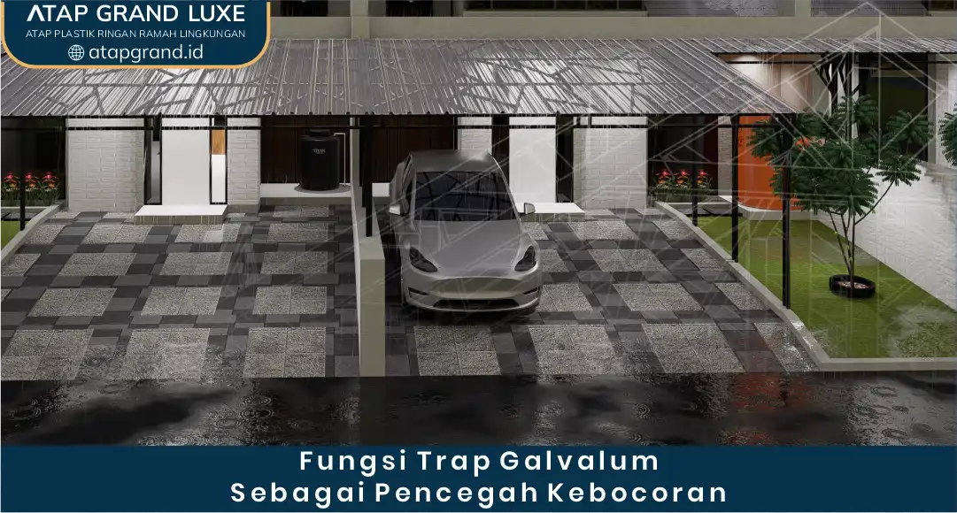 Fungsi Trap Galvalum sebagai Pencegah Kebocoran