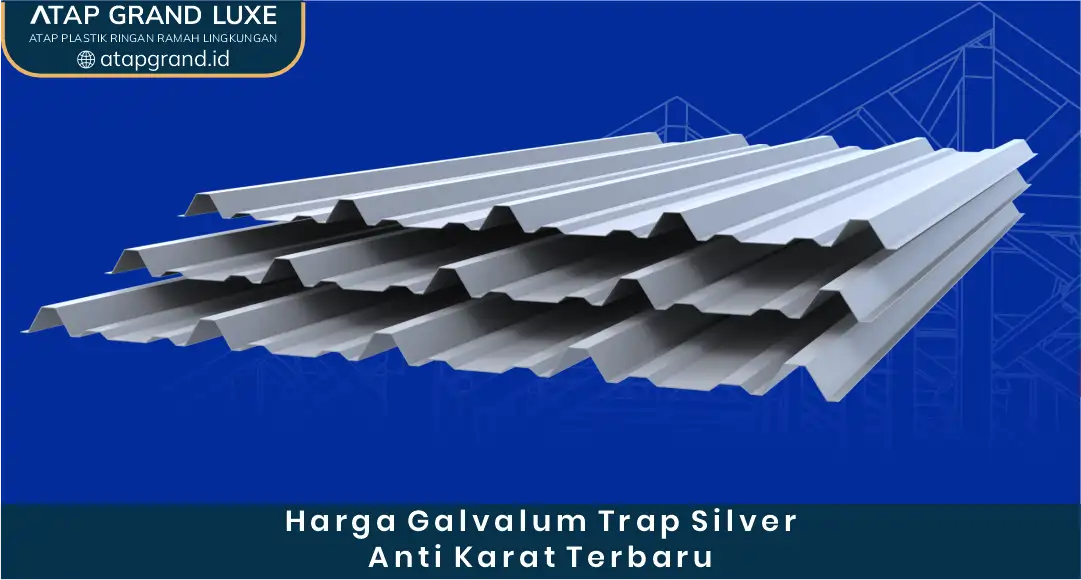 Harga Galvalum Trap Silver Anti Karat Terbaru