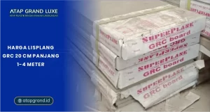 Harga Lisplang GRC 20 Cm Panjang 1-4 Meter
