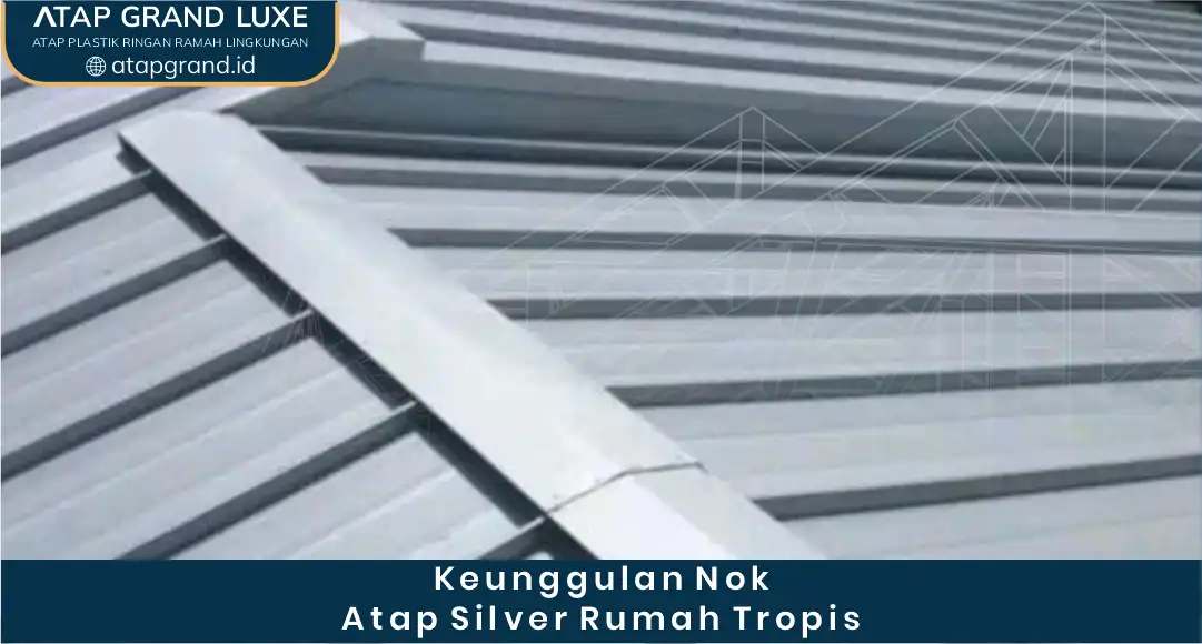 Keunggulan Nok Atap Silver Rumah Tropis