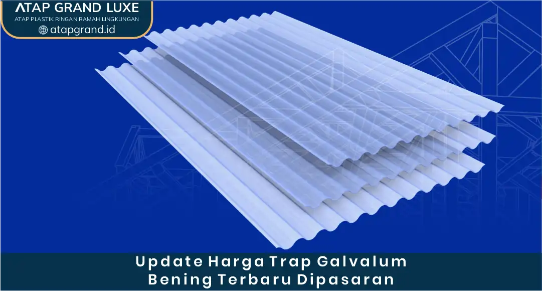 Update Harga Trap Galvalum Bening Terbaru di Pasaran