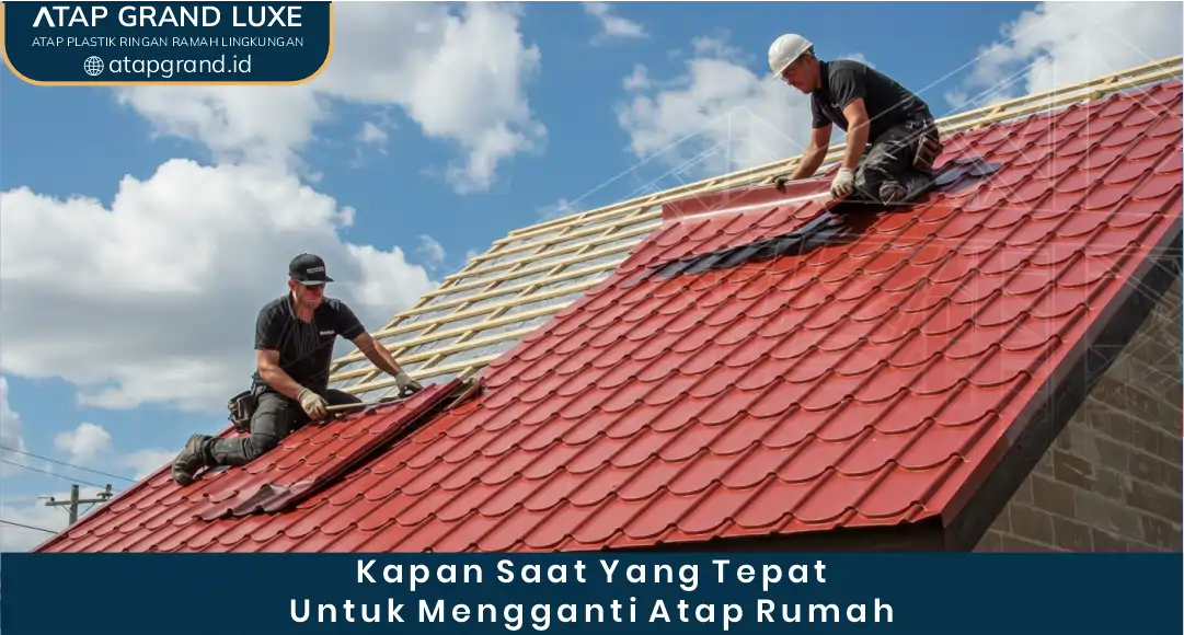 1. Kapan Saat yang Tepat untuk Mengganti Atap Rumah