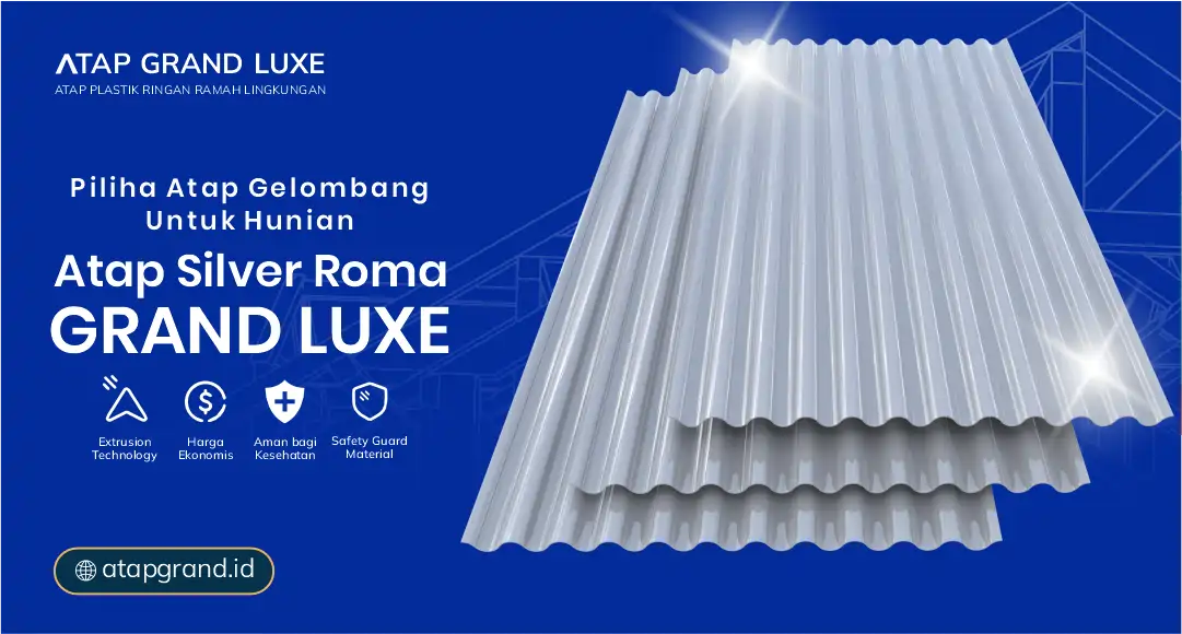 3. Pilihan Atap Gelombang untuk Hunian