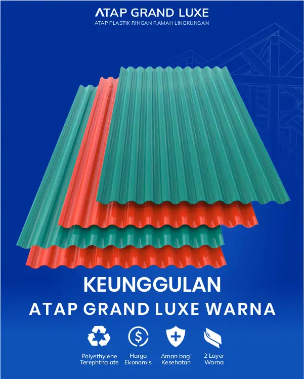 Berbagai Keunggulan Atap Grand Luxe Warna