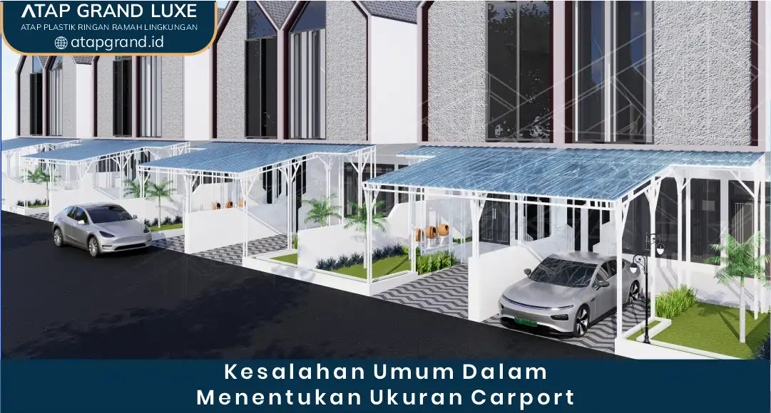 Kesalahan Umum dalam Menentukan Ukuran Carport