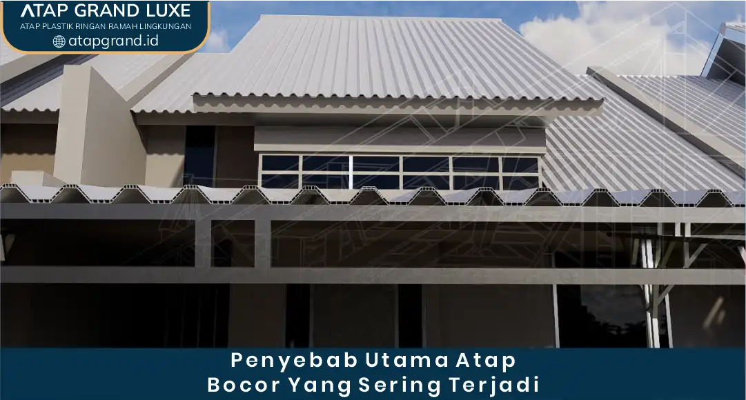 Penyebab Utama Atap Bocor yang Sering Terjadi