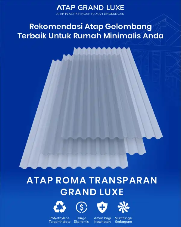 Rekomendasi Atap Gelombang Terbaik untuk Rumah Minimalis Anda