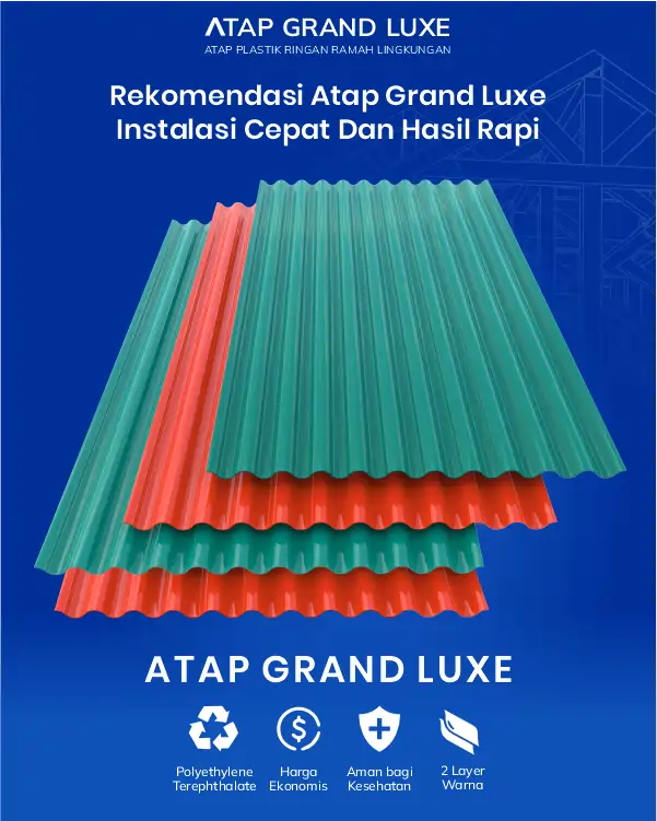 Rekomendasi Atap Grand Luxe untuk Instalasi Cepat dan Hasil Rapi