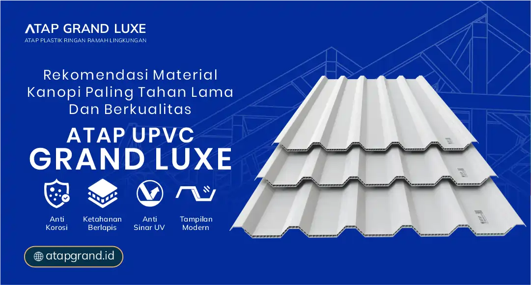 Rekomendasi Material Kanopi Paling Tahan Lama dan Berkualitas
