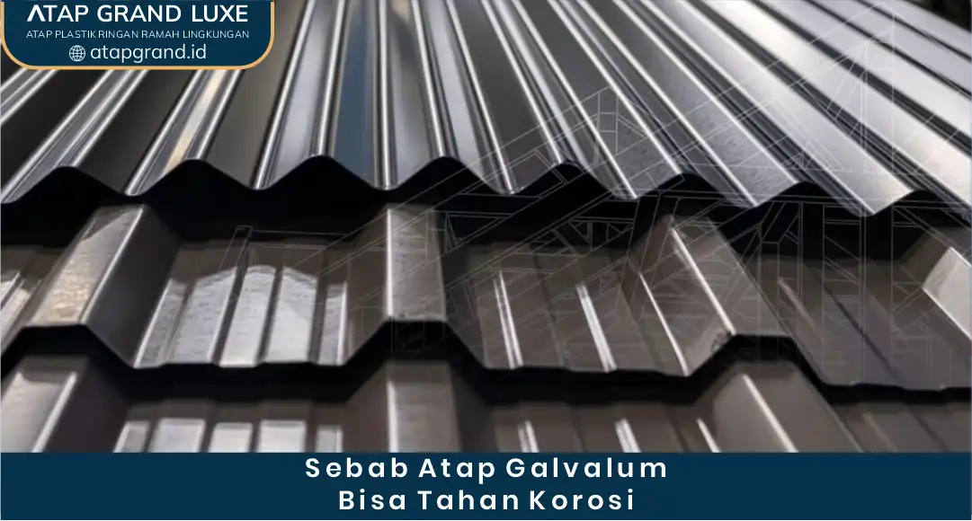 2. Sebab Atap Galvalum Bisa Tahan Korosi