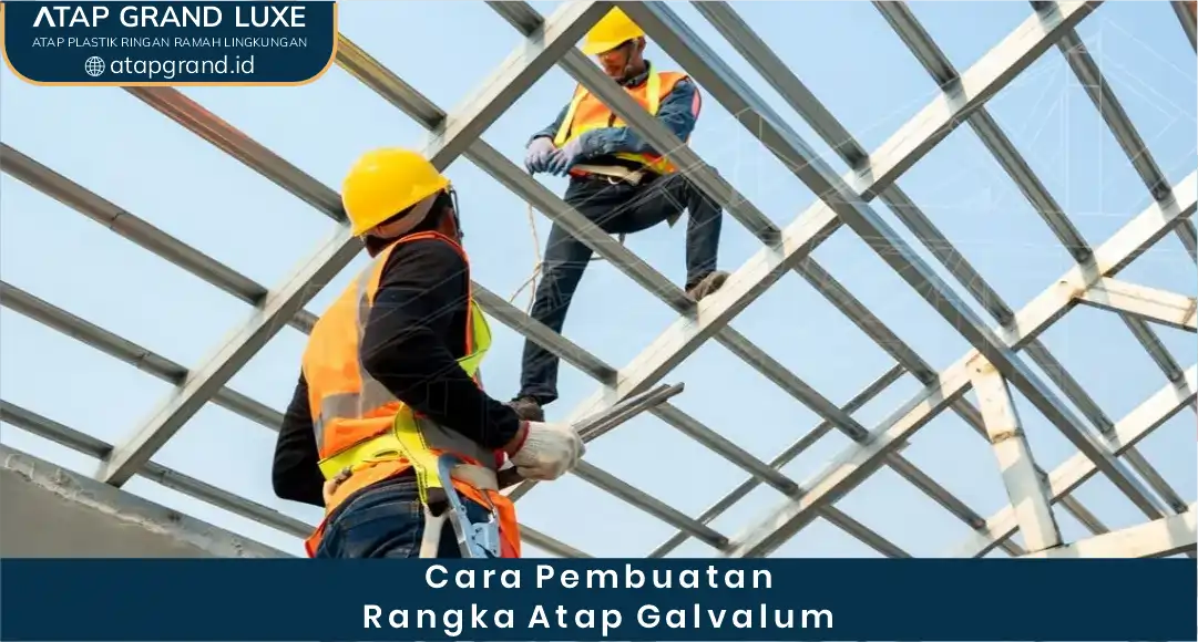 Cara Penyembungan Atap Galvalum yang Tepat