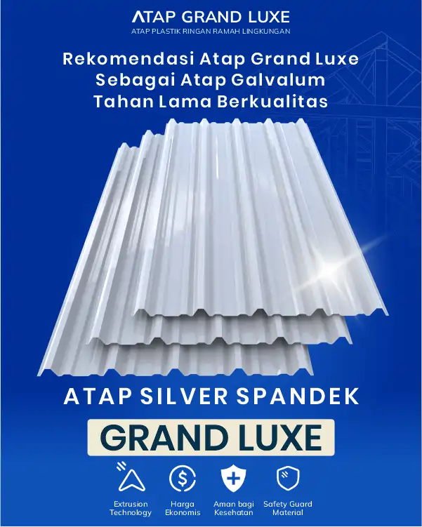 Rekomendasi Atap Grand Luxe Sebagai Atap Galvalum Tahan Lama Berkualitas