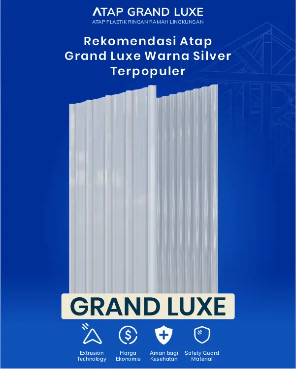 Rekomendasi Atap Grand Luxe Warna Silver Terpopuler