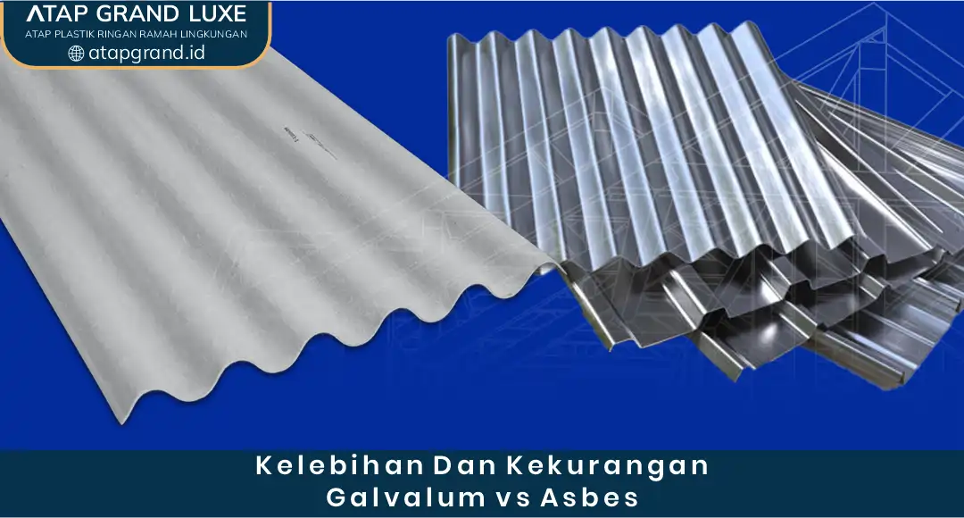 2. Kelebihan dan Kekurangan Galvalum vs Asbes