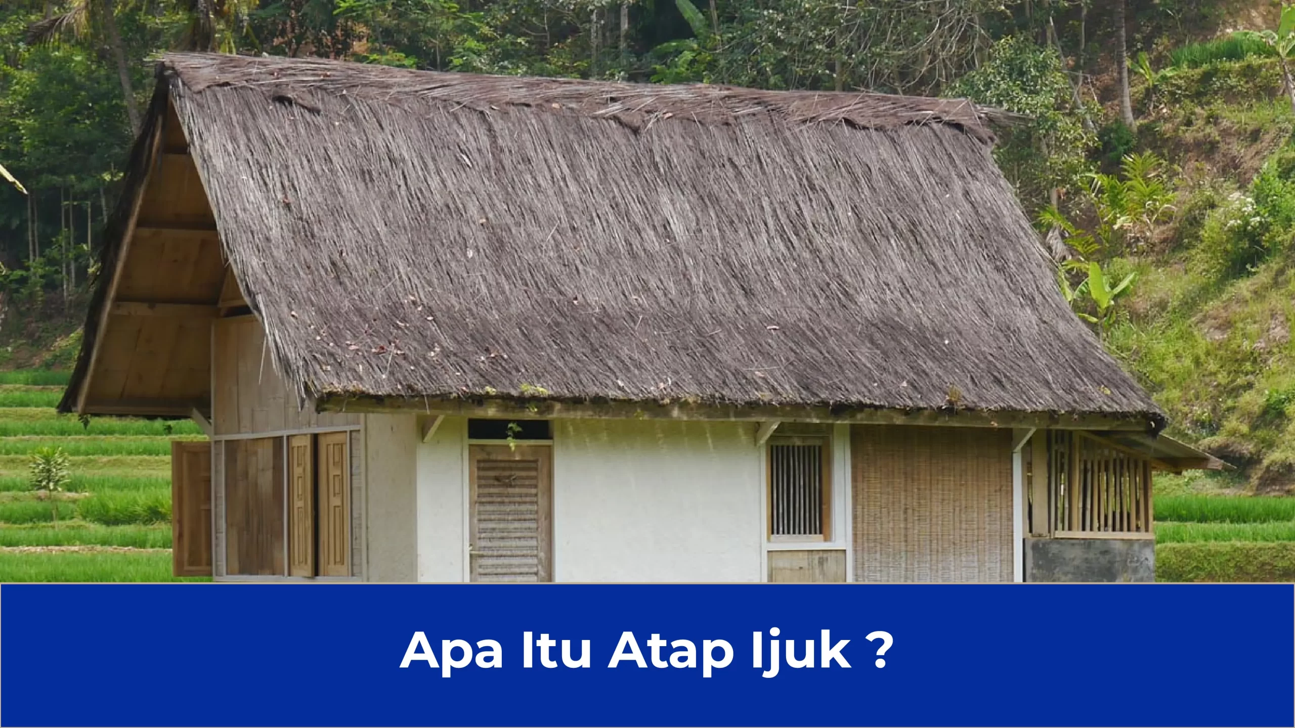 Apa Itu Atap Ijuk