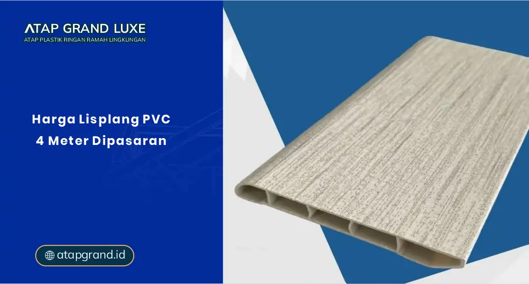 Harga Lisplang PVC 4 Meter Beserta Pilihan Motifnya