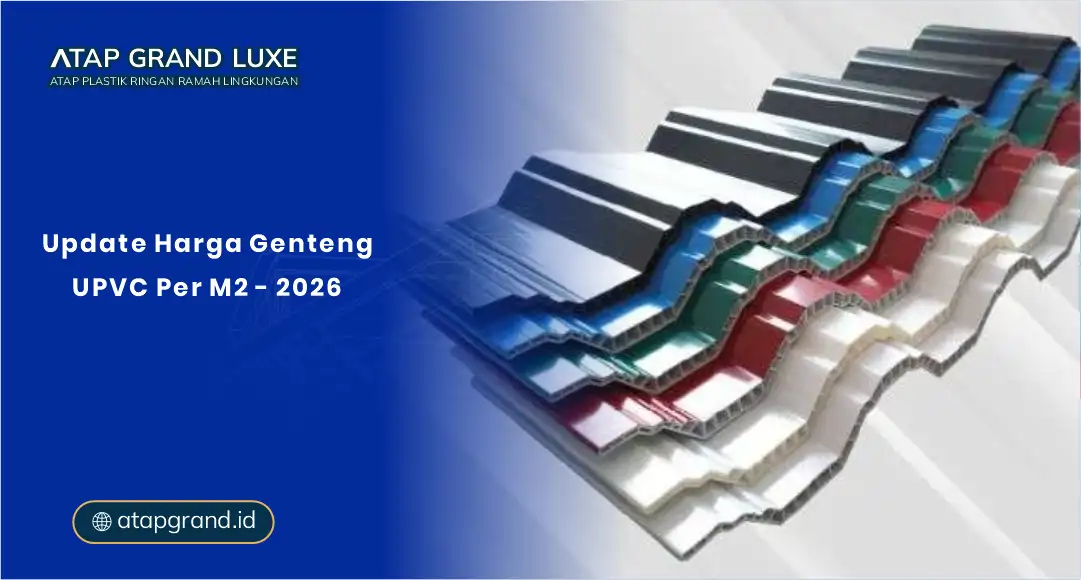Update Harga Genteng UPVC per m2 2026