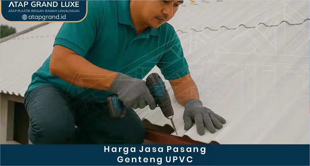 03 Harga Jasa Pasang Genteng UPVC