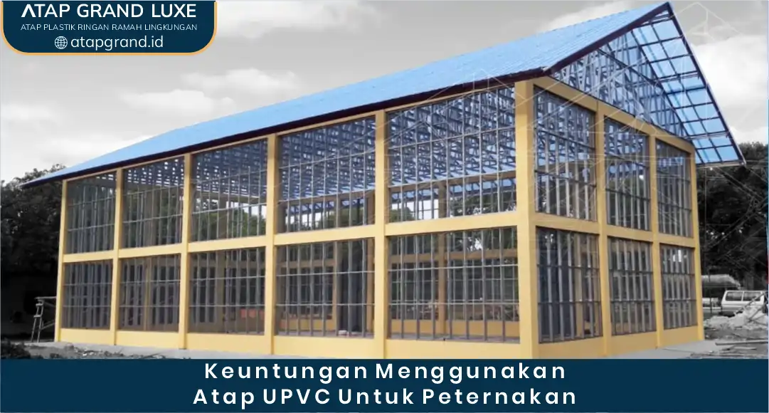 03 Keuntungan Menggunakan Atap UPVC Untuk Peternakan